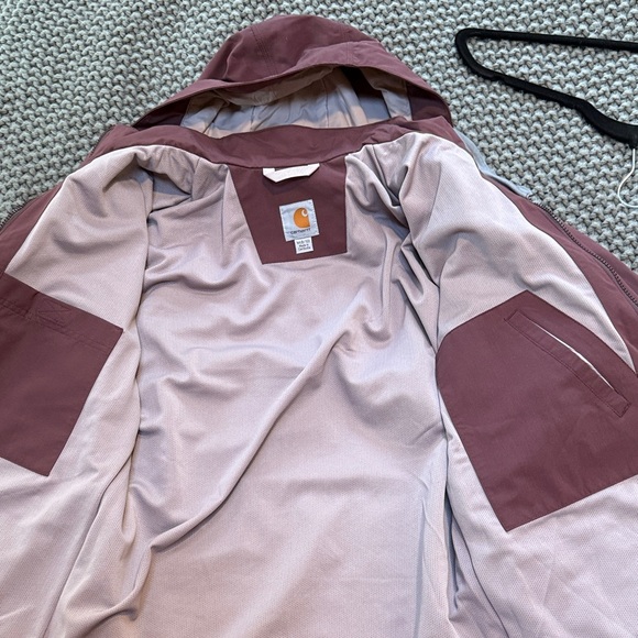 Carhartt women’s Burgundy storm defender Jacket size medium. - Picture 13 of 13